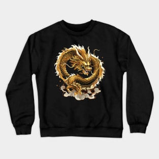 gold dragon Crewneck Sweatshirt